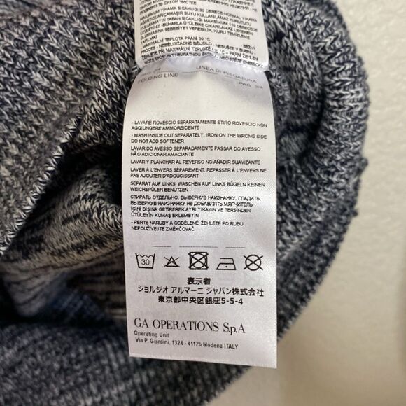 ARMANI EXCHANGE Men’s Crew Neck Pullover Heavy Cotton Sweater Size XL. NWOT - Picture 5 of 10